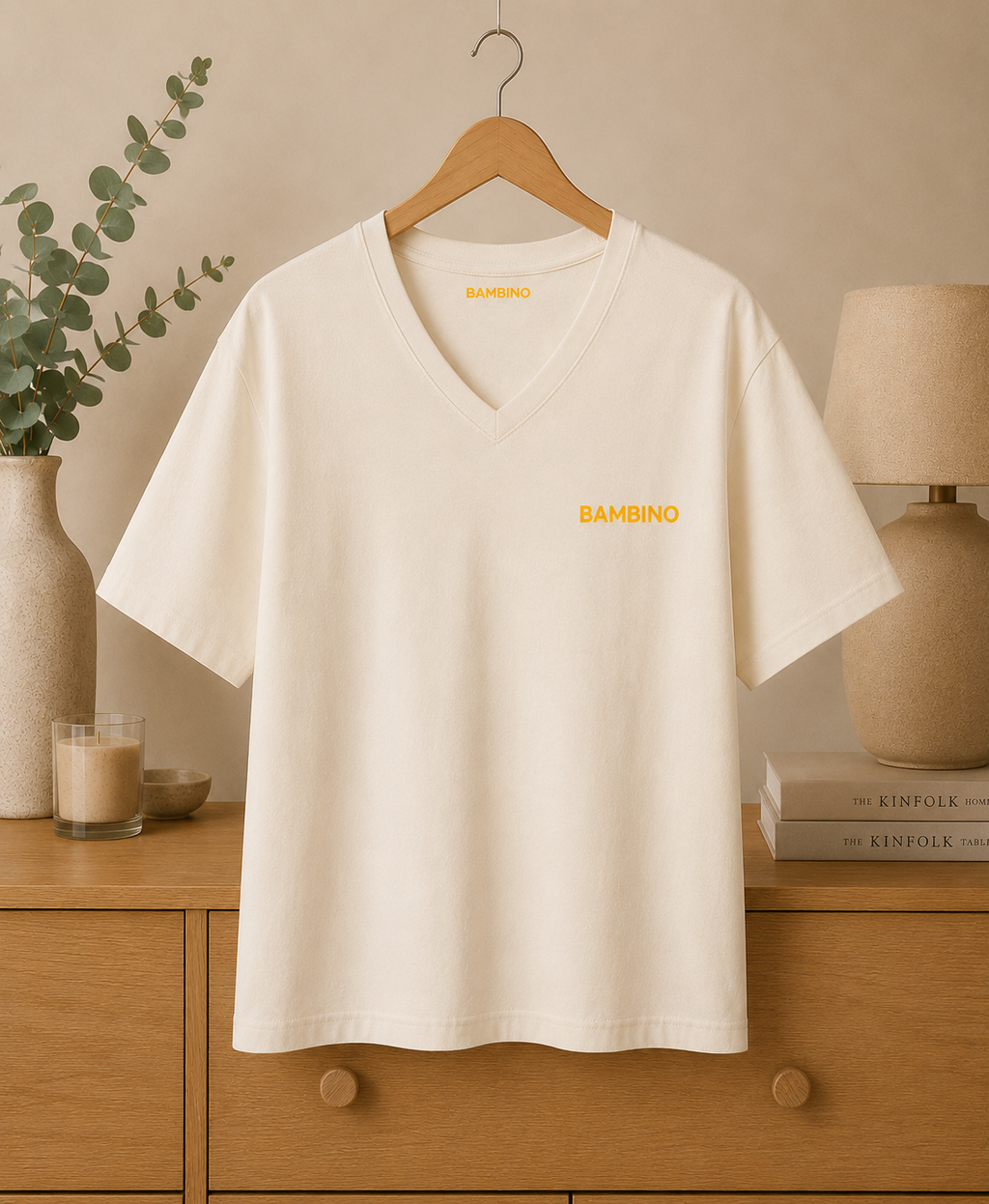 T-shirt col V PASTA