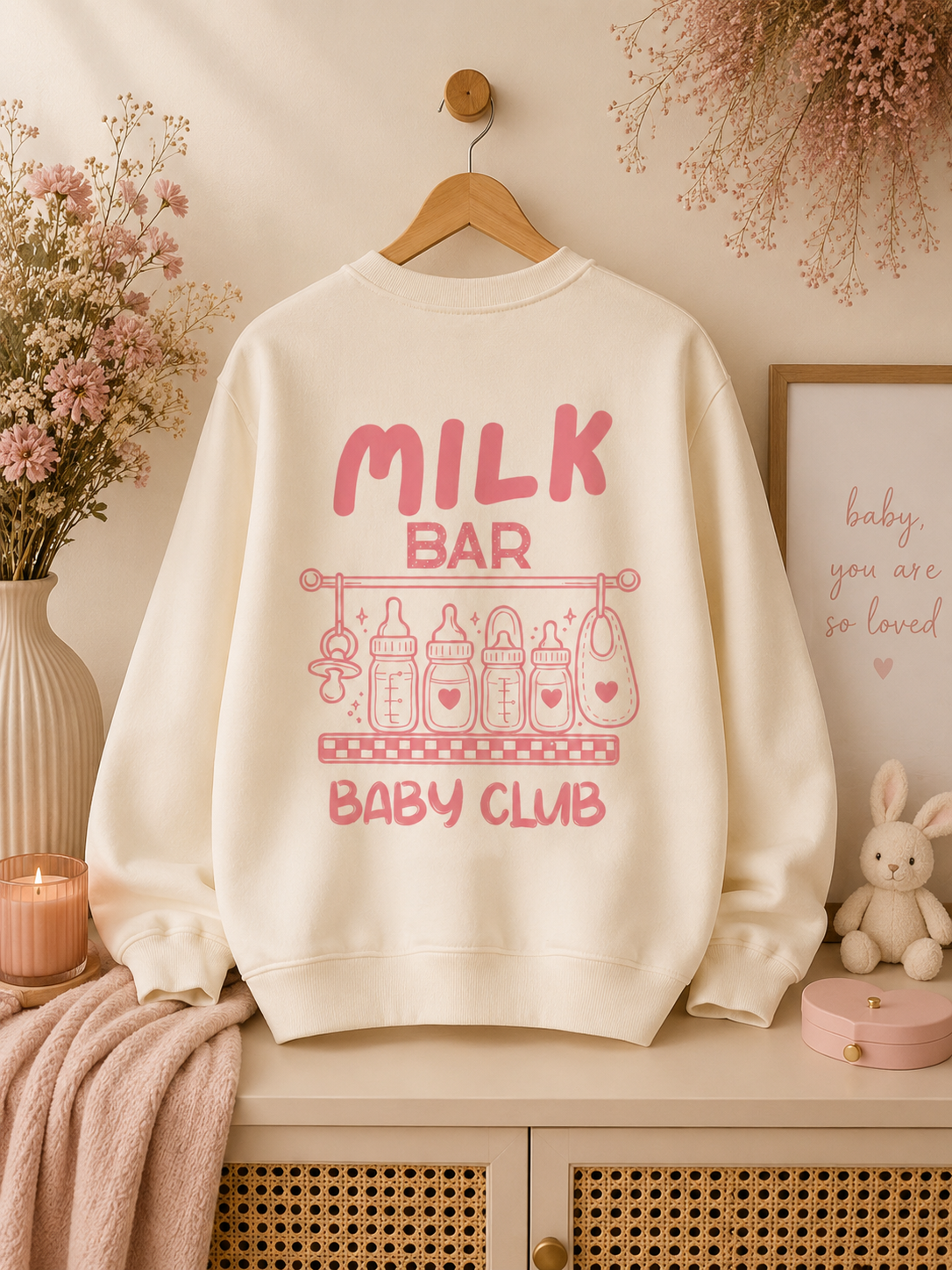 Sweat adulte MILK BAR