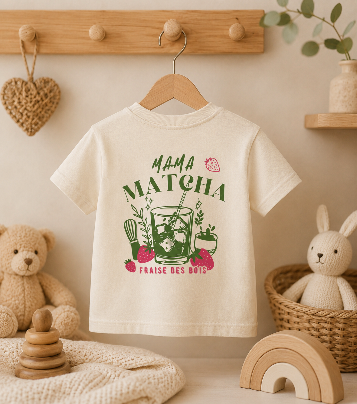 T-shirt bébé MAMA MATCHA