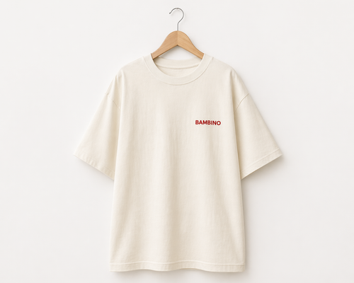 T-shirt oversize en coton biologique