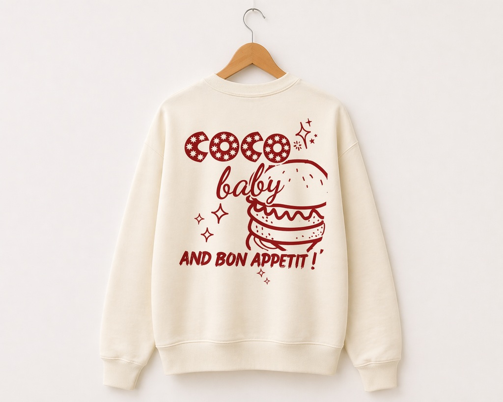 Sweat adulte en coton biologique