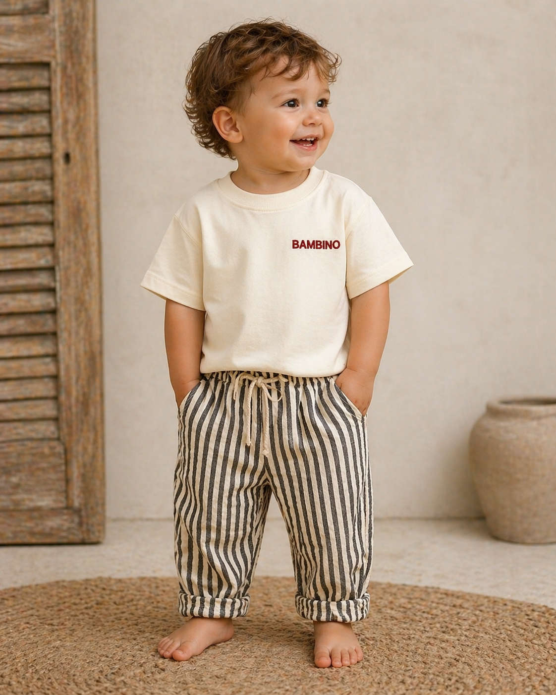 T-shirt bébé en coton biologique