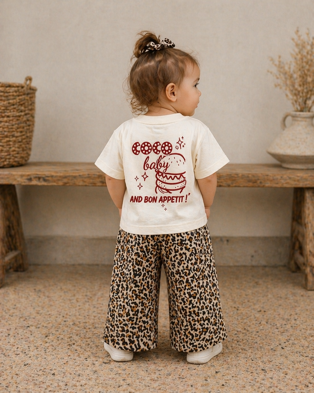 T-shirt bébé en coton biologique