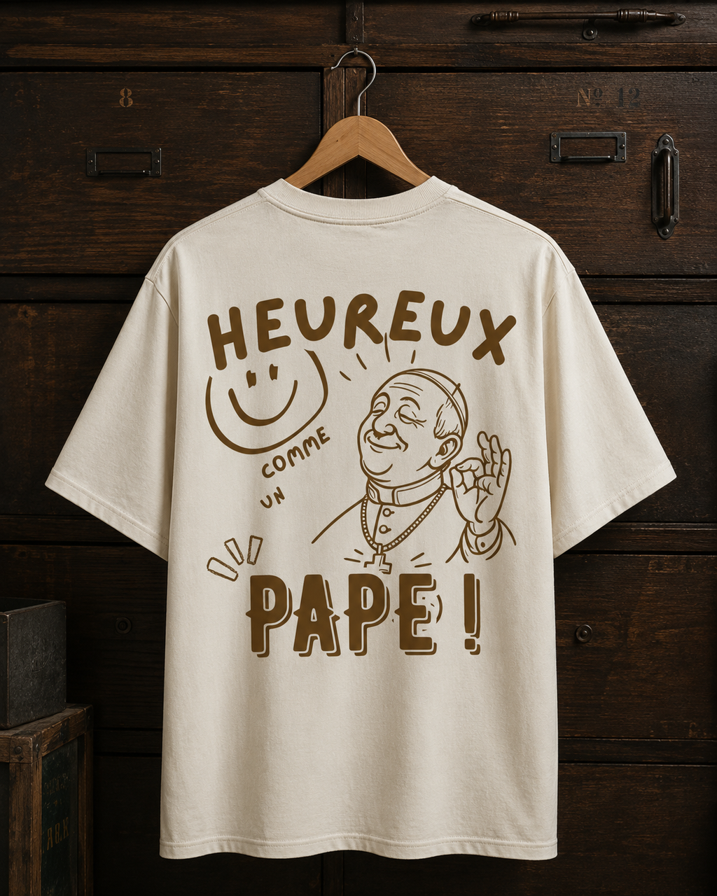 T-shirt adulte HEUREUX