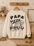 Sweat bébé PAPA PIZZA